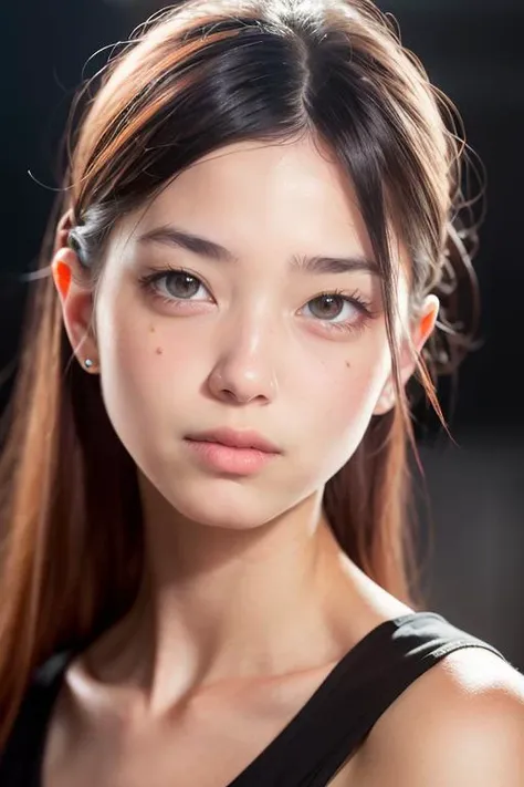 dressed, (photo realistic:1.4), (hyper realistic:1.4), (realistic:1.3),
(smoother lighting:1.05), (increase cinematic lighting quality:0.9), 32K,
1girl,20yo girl, realistic lighting, backlighting, light on face, ray trace, (brightening light:1.2), (Increase quality:1.4),
(best quality real texture skin:1.4), finely detailed eyes, finely detailed face, finely quality eyes,
(tired and sleepy and satisfied:0.0), face closeup, t-shirts,
(Increase body line mood:1.1), (Increase skin texture beauty:1.1)
<lora:sd-No.182-000018:0.6>