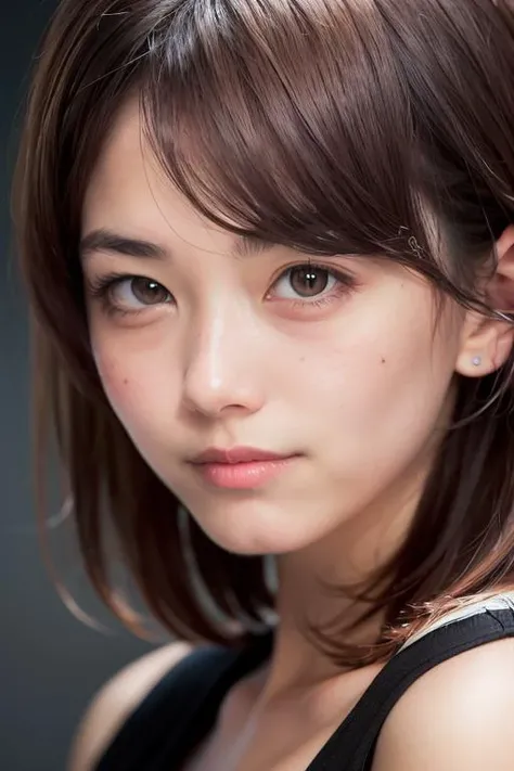 dressed, (photo realistic:1.4), (hyper realistic:1.4), (realistic:1.3),
(smoother lighting:1.05), (increase cinematic lighting quality:0.9), 32K,
1girl,20yo girl, realistic lighting, backlighting, light on face, ray trace, (brightening light:1.2), (Increase quality:1.4),
(best quality real texture skin:1.4), finely detailed eyes, finely detailed face, finely quality eyes,
(tired and sleepy and satisfied:0.0), face closeup, t-shirts,
(Increase body line mood:1.1), (Increase skin texture beauty:1.1)
<lora:sd-No.182-000018:0.6>