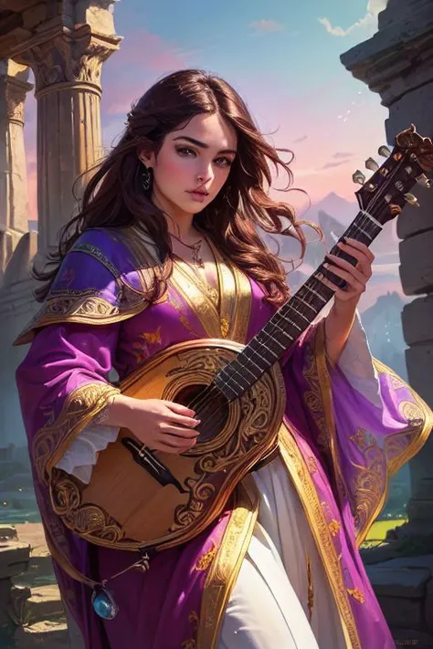 (1boy), dungeons and dragons (lustful bard), playing a fantastic detailed magical lute glowing with pink and purple magic energy, ((sex magic)), brown hair, dashing, handsome, daring, adventures, eyes glowing with power,  (rococo, ornate, [white | golden] ephemeral translucent billowing robe), dynamic pose, dynamic angle,rugged middle aged 50 year old scoundrel, battle hardened, masculine aura, relaxed design, (ancient ruins), (rich environment),detailed background, fantasy background, realistic, photorealistic, ultra realistic, 8k, (illustration:1.1), (perfect details:1.1), landscape, background, abstract, hard lighting, rim lighting, (8k) (best quality:1.4), (masterpiece:1.3), ultra-detailed <lora:add_detail:1> <lora:Reel_WHorror_1_2_9_ReWo_n:1>
landscape, background,(intricate details, hyperdetailed:1.15) abstract, hard lighting, rim lighting,  (8k) (best quality:1.4), (masterpiece:1.3), ultra-detailed  <lora:add_detail:1>   <lora:epi_noiseoffset2:1>,intricate artwork, sharp, 8k, breathtaking, crystalline, , filigree, hyperrealism, lush detail, poster, perfectionism, sharp focus, <lora:detail_slider_v4:2> <lora:eyes:1><lora:Elixir:1>