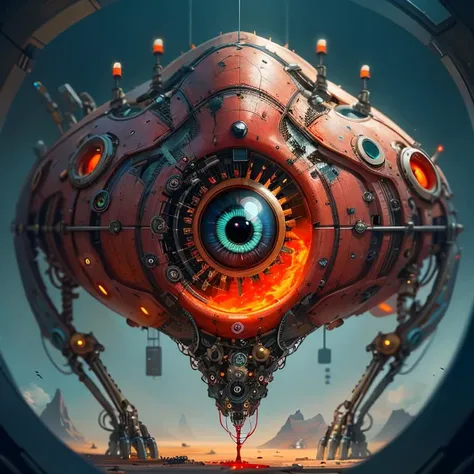 <lora:Reel_mechanical_parts_v_1_3:1> reelmech, mechanical parts, bio-mechanical-eye, (blood vessels connected to tubes),dynamic view