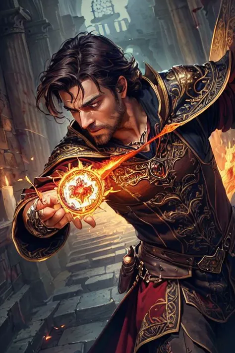 action shot, (1boy), dungeons and dragons (blood sorcerer) blood magic (sinister), brown hair, dashing, handsome, daring, adventures, eyes glowing with power,  (rococo, ornate, [white | golden]  billowing robe), dynamic pose, dynamic angle,rugged middle aged 50 year old scoundrel, battle hardened, masculine aura, relaxed design, (ancient ruins), (rich environment),detailed background, fantasy background, realistic, photorealistic, ultra realistic, 8k, (illustration:1.1), (perfect details:1.1), landscape, background, abstract, hard lighting, rim lighting, (8k) (best quality:1.4), (masterpiece:1.3), ultra-detailed <lora:add_detail:1> <lora:Reel_WHorror_1_2_9_ReWo_n:1>
landscape, background,(intricate details, hyperdetailed:1.15) abstract, hard lighting, rim lighting,  (8k) (best quality:1.4), (masterpiece:1.3), ultra-detailed  <lora:add_detail:1>   <lora:epi_noiseoffset2:1>,intricate artwork, sharp, 8k, breathtaking, crystalline, , filigree, hyperrealism, lush detail, poster, perfectionism, sharp focus, <lora:detail_slider_v4:2> <lora:eyes:1><lora:Elixir:1>