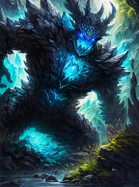 illustartion,digital art,action scene, <lora:Elements-000008:0.65>  elemental, monster, stone, action,8k uhd, high quality, (intricate details:0.9), (hdr, hyperdetailed:1.2),[cory loftis, strobist, pascal campion::0.2]