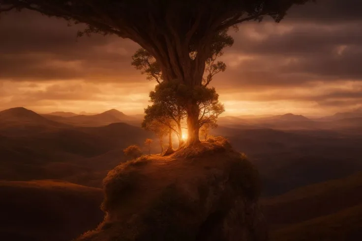 (masterpiece:1.2) (photorealistic:1.2) (bokeh) (best quality)  (intricate details) (8k) (HDR) (cinematic lighting) (sharp focus)
incredible dreamscape (impossible:1.2) landscape vista, animals, magic, true wonder, intense nature