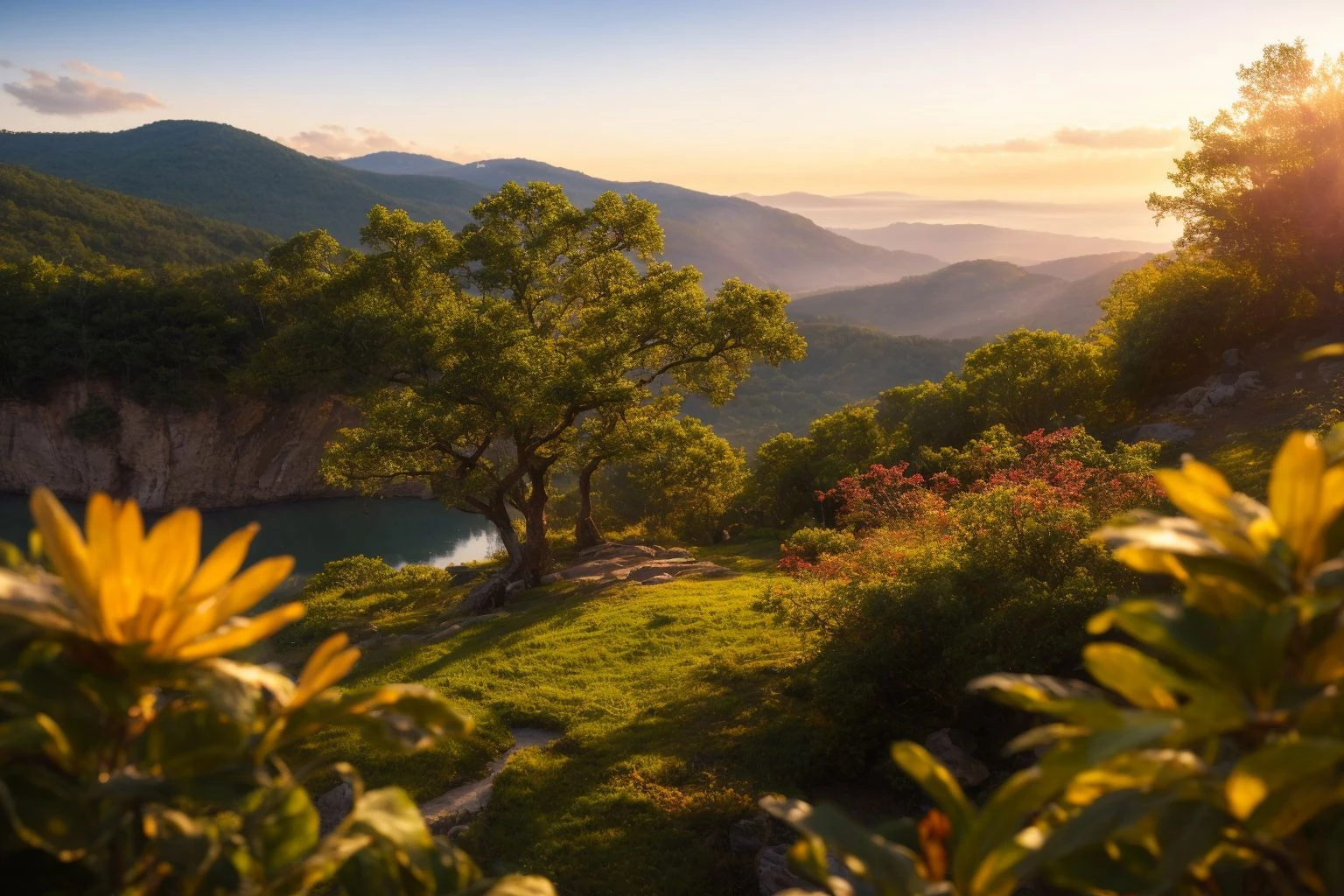 (masterpiece:1.2) (photorealistic:1.2) (bokeh) (best quality) (intricate details) (8k) (HDR) (cinematic lighting) (sharp focus)
incredible dreamscape (impossible:1.2) landscape vista, animals, magic, true wonder, intense nature