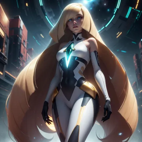 <lora:Type3Tech-21:0.8>, type3tech , scifi, type 3 civilization ,
1girl, glowing eyes, lusamine \(pokemon\),blonde hair, very long hair, <lora:pokemonlusamine-lora-nochekaiser:0.7>