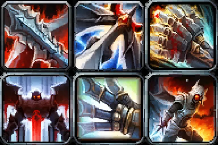 masterpiece, best quality, icon, spell, deathknight, blood, sword <lora:IconSpellWow_PixelV2:1>
