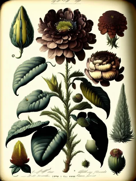 <lora:CenturyBotanicalIllustration:1>botanical image, by Pierre Joseph Redoute, 1870s, Insanely detailed, Hyper maximalist, Hyper realistic, Super detailed, front view, colorful