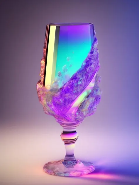 <lora:GRAALGLASS:1>as a champagne flute glass filled with bubbly chanpagne in a surreal evening still life at night in the garden with ikebana