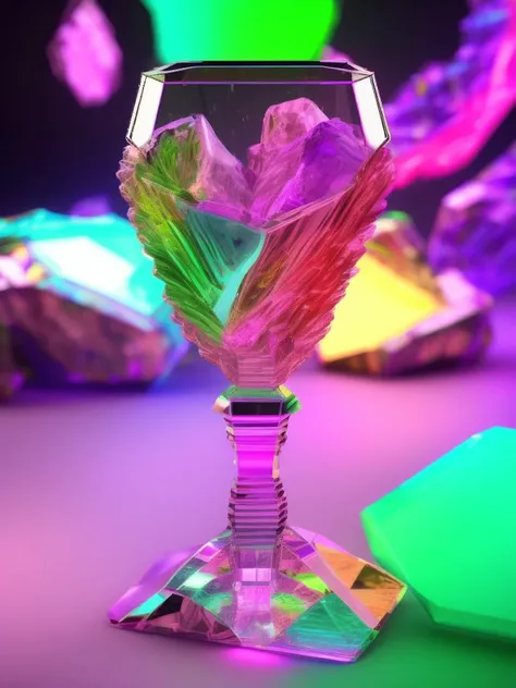 <lora:GRAALGLASS:1>force your limits and make a image that contains arcade gaming symbols in a glass champion cup