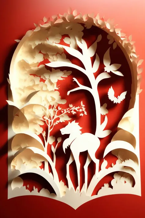 <lora:KIRIGAMI:1>KIRIGAMI style magical dnd kirigami sequins