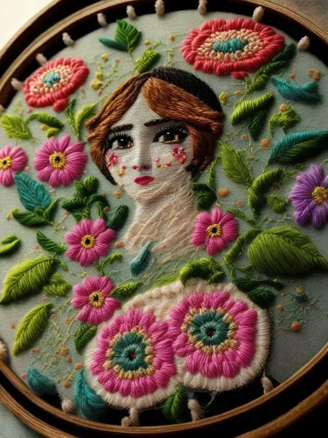 <lora:NEEDLEPOINT:1>NEEDLEPOINT style vintage textile pattern, photograph, hd10k
