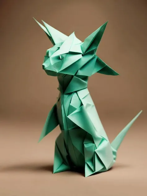 <lora:ORIGAMI:1>ORIGAMI style origami of a baby dragon