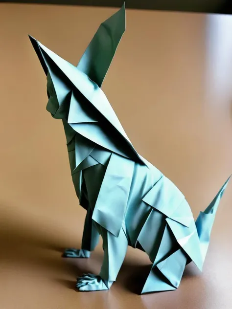 <lora:ORIGAMI:1>ORIGAMI style made of liberty fabric, origami, paper
