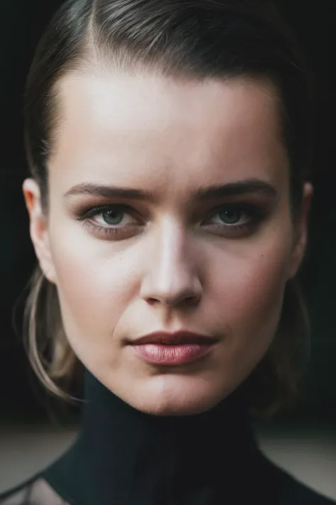 A stunning intricate full color portrait of rrs, wearing a black turtleneck, epic character composition, by ilya kuvshinov, alessio albi, nina masic, sharp focus, natural lighting, subsurface scattering, f2, 35mm, <lyco:RebeccaRomijn-RealVision-V1.0:1.0>