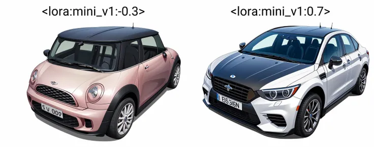<lora:mini_v1:-0.3>,a white mini car hatchback parked in a white room with a white background and a black front bumper, Cornelisz Hendriksz Vroom, matte finish, a digital rendering, panfuturism, vehicle