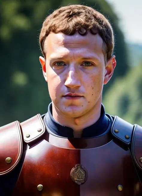 Mark Zuckenberg Roman legionary in Roman armor <lora:zuckenberg:1>  epic character composition, by ilya kuvshinov, alessio albi, nina masic, sharp focus, natural lighting, subsurface scattering, f2, 35mm, film grain
