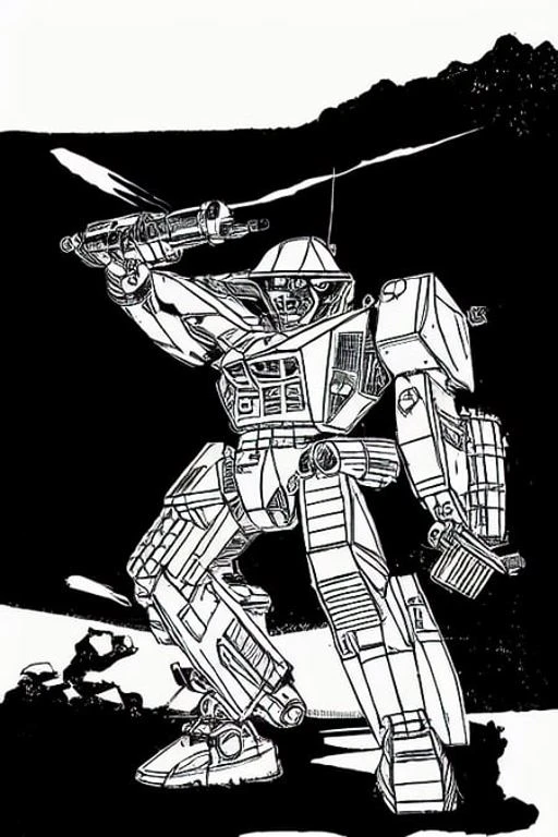 BattleTech Classic 1980's look