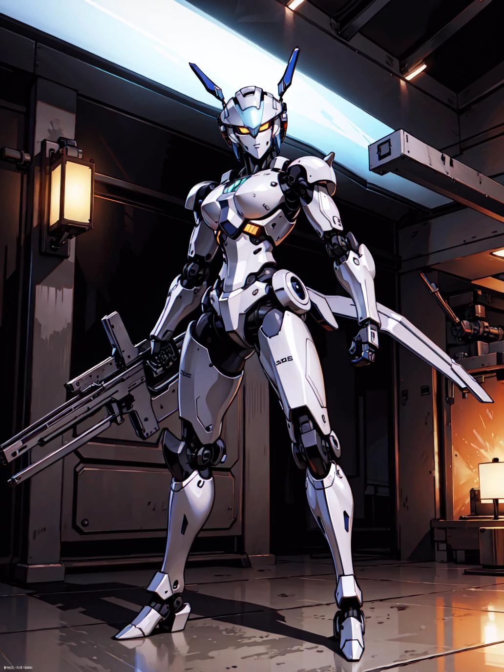 best quality, high_resolution,detailed background,robot