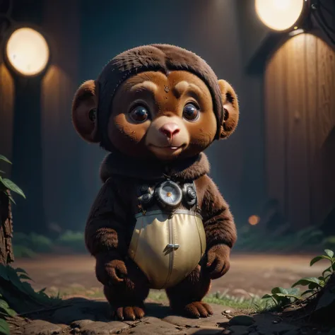 UHD, 4k, ultra detailed, cinematic, a photograph of Cheburashka, photorealistic <lora:xl_real_beta1:1>, epic, beautiful lighting, inpsiring