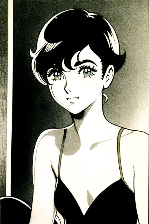 retro old manga style  (Tezuka Osamu) 复古老漫画 手冢治虫画风 v1.0
