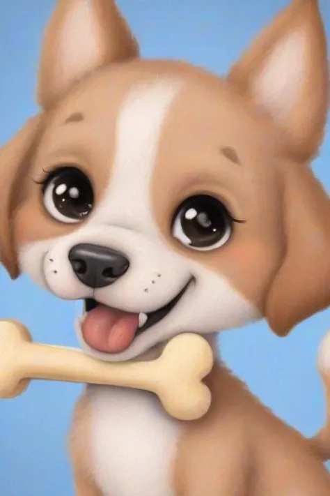 <lora:PE_CuteAnimals:0.8> PE_CuteAnimals,
dog, bone in mouth