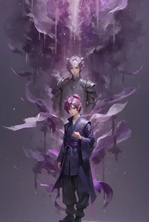 (full body:1.2), 1boy, man, masculine, solo, [:creative costume design,:0.2] knight, chinese, plum hair, (average:1) build<lora:EnvyDramaticPortraitXL02:1>