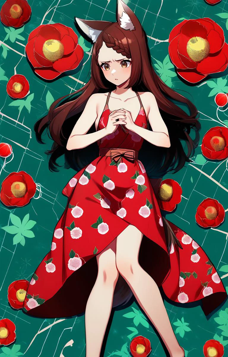 (by sakura chiyo \(konachi000\),:0.8)
BREAK
1girl,fox girl, fox ears, fox tail, scenery, long hair, braided bangs,
Mahogany hair, Brown eyes,
disgust, parted lips, Backless Dress, knees_apart_feet_together, Boxing, onna zuwari, fruit background, Stormy weather, Textile Art, Camellia, Nan Goldin. watermelon print, loop lighting, Wireframe shading
,(best quality, masterpiece:1.2)