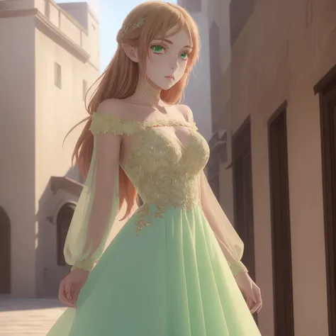 (8k, RAW photo, best quality, masterpiece:1.2), (realistic, photo-realistic:1.37),1girl, dress, green eyes, long hair, <lora:Astaria_v10:0.5>, ultra detail cloth, beautiful decoration on dress,