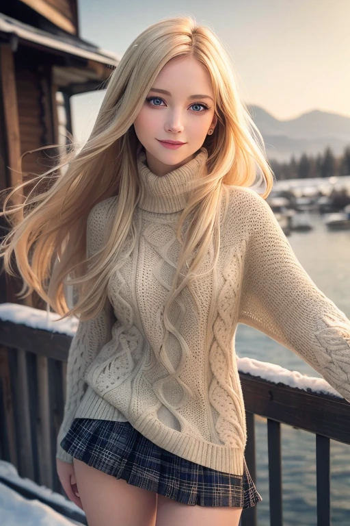 best quality, masterpiece, (realistic:1.2), young woman,
blonde hair,
colorful skirt,
cottagecore,
front, detailed face, beautiful eyes, (smiling:1.1),
winter,
vibrant, sharp focus,
<hypernet:sxzBloom_sxzBloom:0.3>