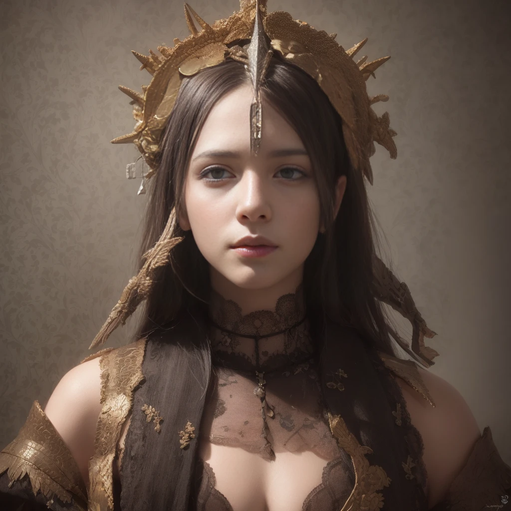 masterpiece, best quality, high quality, extremely detailed CG unity 8k wallpaper, portrait of a pagan god, antichrist, doomsday, holy, award winning photography, Photorealistic,extremely detailed, trending on artstation, trending on CGsociety, Intricate, High Detail, dramatic, art by midjourney