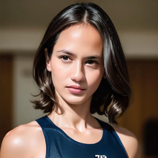 beautiful pevpearce, wearing basketball outfit, in basketball court, slim, petite,, photorealistic, photo, masterpiece, realistic, realism, photorealism, high contrast, photorealistic digital art trending on Artstation 8k HD high definition detailed realistic, detailed, skin texture, hyper detailed, realistic skin texture, armature, best quality, ultra high res, (photorealistic:1.4),, high resolution, detailed, raw photo, sharp re, by lee jeffries nikon d850 film stock photograph 4 kodak portra 400 camera f1.6 lens rich colors hyper realistic lifelike texture dramatic lighting unrealengine trending on artstation cinestill 800, <lora:pevpearce:1>
