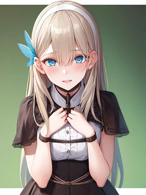 1girl,masterpiece, (8k, best quality, masterpiece:1.2),highly detailed,ultra-detailed,masterclass,best quality,illustration,hair_between_eyes,perfect lighting, cowboy shot,cv16, <lora:cv16-000010:1>bdsm