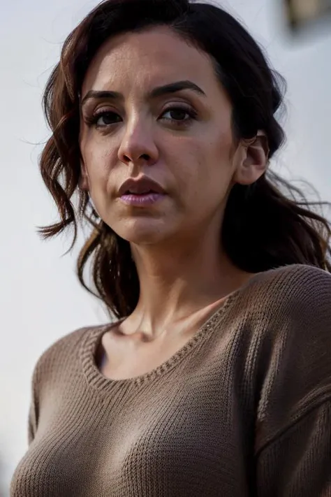 <lora:navabi_v1:1>, navabi, head shot, 50 mm,photorealistic,highres,realistic,film grain, Sweaters, worried, in avenue, lens flare