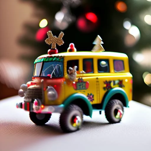 toy truck christmas ornament, xmsorn