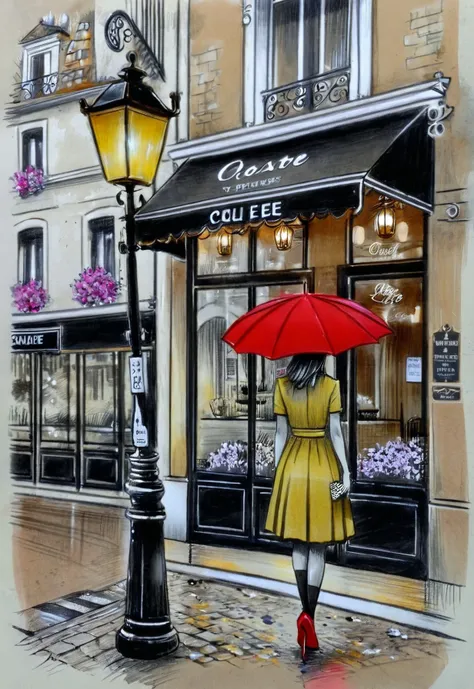 1girl, ground vehicle, by LOUI JOVER, architecture, sketch, city, red umbrella, traditional media, scenery, dress, outdoors, storefront, flower, lantern
<lora:LOUIJOVER#SXDL1.0#by Loui Jover#v2.00#-000006-rs.sv_fro.0.999-nr.0128:0.85>