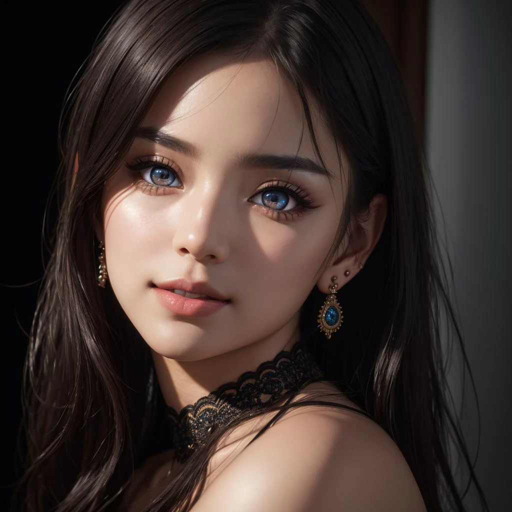 masterpiece, best quality, ultra beautifull hands detail, ultra beautifull feeds detail,(realistic, photo-realistic:1.4), (RAW photo:1.2), extremely detailed CG unity 8k wallpaper, an extremely delicate and beautiful, amazing, finely detail, official art, huge filesize, extrem ulra porn porn sexy, beautiful, ultra-detailed, extremely detailed, beautiful detailed girl, ultra wide shot, full body , extremely detailed eyes and face, beautiful detailed eyes, light on face, nsfw nsfw nsfw, (((dramatic lighting))), cute, looking at viewer, slim waist, (kpop idol), (aegyo sal:1), bangs, dark lighting, dramatic lighting, dark room, night, nighttime, (masterpiece:1.2), extrem ultra sexy porn porn girl, verry beautifull, (best_quality:1.4), (highres:1.1), (ultra-detailed:1.2), subsurface scattering, (sharp:0.7), amazing fine detail, Nikon D850 film stock photograph Kodak Portra 400 camera ultra wide lens, rich colors, lifelike texture, dramatic lighting, solo, (Polaroid dark tone low key film:1.1), (dynamic lighting), MARIN, , ((sidelighting, finely detailed beautiful eyes: 1.2)), sidelighting, ((finely detailed beautiful eyes: 1.2)), ultra-detailed, ultra high res, professional lighting, high quality makeup, beautiful detailed eyes, big eyes, :1,((red eyes)), earrings, (barbell piercing) black choker, 1girl,, grin, earrings, looking at viewer, black choker, hand towel, bathroom, (black short hair), verry skinny,
