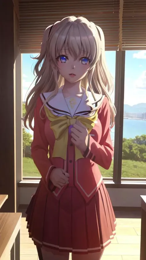<lora:Nao_Tomori:1>, Nao Tomori, serafuku, closeup, hajidere, lips parted, high contrast, sharp focus, masterpiece, best quality, highly detailed, HDR, highest quality, highres, sharp focus, 8k, 16k, skin pores, dynamic lights, realistic shadows, best shading, award winning masterpiece