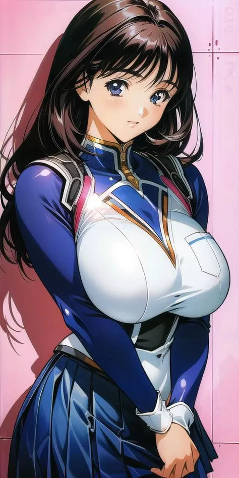 yoshizuki_iori, huge_breasts, standing, solo, <lora:yoshizuki_ioriV4:.8> skirt_suit, masterpiece, best quality, detailed face, detailed eyes, highres,