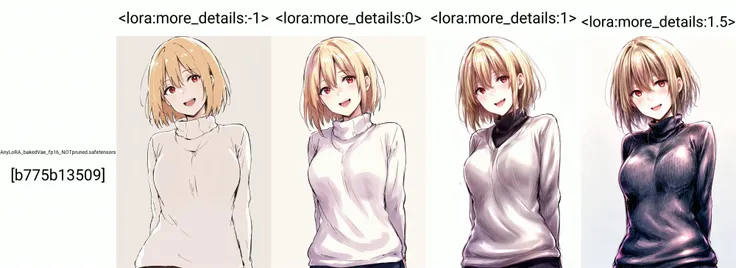 napata, masterpiece, best quality, 1girl, :d, arms behind back, blonde hair, breasts, from below, hair intakes, head tilt, long sleeves, looking at viewer, medium breasts, open mouth, red eyes, short hair, sketch, smile, solo, sweater, turtleneck, turtleneck sweater, upper body, white background, white sweater <lora:napata_offset:1><lora:more_details:-1>