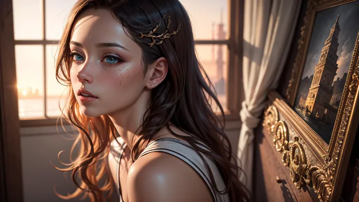 (dreamlikeart style:0.5), ( redshift style:1.1), (analog style:1.1), (copeseethemald style:0.8), (closeup:1.2), modelshoot style, (extremely detailed CG unity 8k wallpaper), full shot body photo of the most beautiful artwork in the world, medieval armor, professional majestic oil painting by Ed Blinkey, Atey Ghailan, Studio Ghibli, by Jeremy Mann, Greg Manchess, Antonio Moro, trending on ArtStation, trending on CGSociety, Intricate, High Detail, Sharp focus, dramatic, photorealistic painting art by midjourney and greg rutkowski, nixeu_soft,(close portrait:1.3),(Feminine:1.4),(beautiful:1.4),(attractive:1.3),handsome,calendar pose,perfectly detailed eyes,studio lighting,thematic background