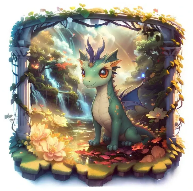 [(white background:1.5), ::5], hexagon, mountains, (enchanted forest:1.2), magic, (greek pillars with overgrown vines:1.2), (flowers:1.2) lake, clouds, Photorealistic, Hyperrealistic, Hyperdetailed, analog style, soft lighting, subsurface scattering, realistic, heavy shadow, masterpiece, best quality, ultra realistic, 8k, golden ratio, Intricate, High Detail, film photography, soft focus  <lora:gachaSplashLORA_v40:1>