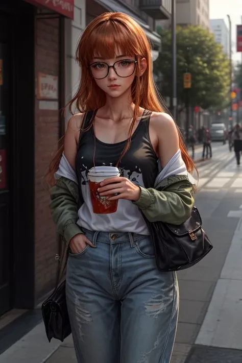 <lora:add_detail:0.75> <lora:copax_charm_eu:0.225> (photorealistic,masterpiece, best quality),  face excited, portrait, 
futaba sakura,1girl, green jacket <lora:Futaba Sakura:0.55>