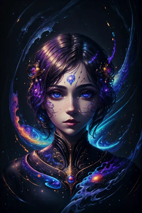 masterpiece, best quality, ultra-detailed, solo, 1girl, portrait, 4k, 1girl, detailed face, <lyco:perfecteyes:1.0> perfecteyes eyes, <lyco:pseudo_daylight:1.0>, <lora:MISC_ADD_DETAIL:1>,1girl, solo, <lora:MISC_VOID_ENERGY:0.8>, V0id3nergy, style-swirlmagic