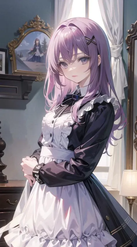 girl in bedroom, ((best quality)), ((masterpiece)), ( extreme detailed, highest detailed, official art, beautiful and aesthetic:1.2) <lora:octans-PYNOISE-LOHA:1>