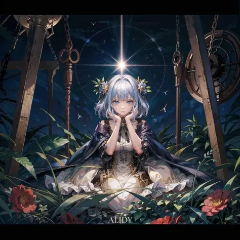 (Highest picture quality),(Master's work),(ultra-detailed),(lens flare:1.0),(movie poster:0.75),(dimensional garden) <lora:add_detail:1>