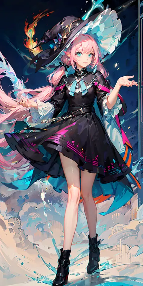 (Highest picture quality),(Master's work),(ultra-detailed),(Detailed eye description:1.0),(lens flare:1.0),(movie poster:1.0),(Tarot border:1.0),the portrait is centered,(close-up:1.0),(nagative space:0.8),(negative space:1.6),(solo),(floating colorful {wind|water magic|ink|crystals|ice|fire|flame|lightning|web|rocks|sand|particles|sparkles|blood}:1.0),(many colorful {soap bubbles|clouds|thorns|spikes|vines|currents|spirals|halos|wings|tatoos|cubes|octahedron}:1.0),(floating {red|green|blue|aqua|purple|yellow|black|white|grey|pink|orange|lime} {ribbons|feathers|particles|blades|droplets|snowflakes|soft balls}:1.0),({crystal|ice|fire|flame|wind|water|earth|stone|space|musical|sonic|vortex} {magic|wings}:1.0), ({ray tracing,glowing|dappled sunlight,light rays,caustics|night,black theme|mysterious,eerie|easygoing,pastel}:1.2), ({colorful|iridescent|multicolored}:1.0),(beautiful detailed glow:1.0),({leaning forward|leaning back|leaning to the side|}:1.2),{(smile:1.0)|(smirk:1.0)|(grim expression:1.0)},({small|small||lips,eyelashes}:1.0),{(open mouth:1.0)|(closed mouth:1.0)|},({eyelashes|eyeshadow||}),{one eye closed|||},({red|green|blue|aqua|purple|yellow|black|white|grey|pink|orange|lime} hair:1.4),({short|long|medium} hair:1.0),({from below|from above|from side|from behind|facing viewer}:1.3),(halo:1.3),(head tilt:1.0),(dynamic pose:1.1),(asymmetrical hair:1.2),({red|green|blue|aqua|purple|yellow|black|white|grey|pink|orange|lime} {armor|dress|collared shirt|suit|outfit}:1.0),({formal|military|techwear|urban style|casual,casual clothes|fantasy,magician|feral,tribal|sci-fi,futuristic}),({plaid skirt|layered skirt|puffy dress|tights|pants|shorts}),({red|green|blue|aqua|purple|yellow|black|white|grey|pink|orange|lime} {eyes|eyes|pupils}:1.4),{(forehead:1.5),asymmetrical bangs|diagonal bangs|hair between eyes|blunt bangs|swept bangs},{one eye covered|ponytail|high twintails|||},{straight hair|wavy hair|drill hair||},{long coat|suit jacket|cloak|sweater|tie||},{(floating cape:1.0),|}({fox ears, fox girl|vampire, bat wings|pointy ears,(elf:0.5)||}:1.1),({abstract background|city,skyscraper|forest,garden|castle|shrine|cave,underground|swamp|lake|winter|alien planet|}:1.4),({indoors,inside|outdoors,outside}:1.1),{2$$witch hat|straw hat|crown|tiara|eyewear|glasses|heargear|hair flower|hairpin|hair bow|||},({sitting|flying|jumping|laying|standing|standing on one leg}:1.1),({colored skin|white skin|blue skin|pale skin|tan|shiny skin|dark skin||}:1.1),({full body|upper body|portrait|}:1.25),{fang, skin fang|tongue|frown|lip biting|thinking|||||}, {empty eyes| symbol-shaped pupils, heart-shaped pupils| slit pupils, + +|||||}
