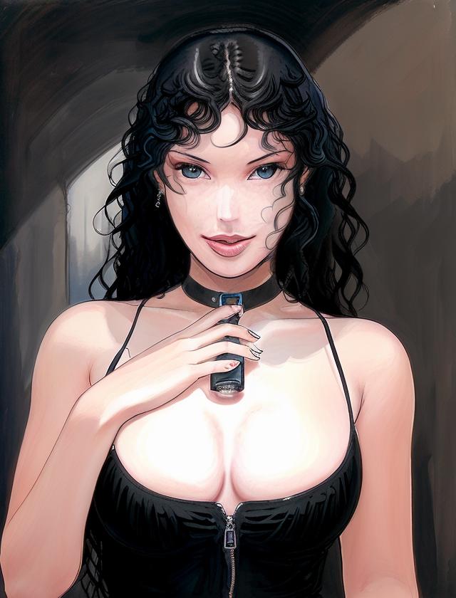 Milo Manara and Woman 0.1