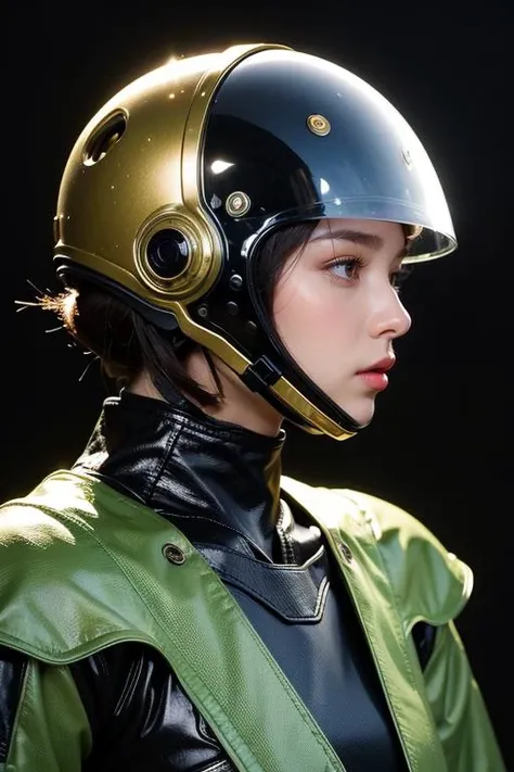 beautiful young girl wearing helmet, drawing by Conrad Roset close up , reflections on helmet a giant robot looking at a bird stopped on its hand , (glass transparent helmet ), the robot is aged with moss on its rusty bronze armor, night, moonlight shadows, dramatic lighting , gradient pop surrealism , pop art [(details:1.2): [ (many small details:1.3) : [ (many ultrasmall details: 1.2):(very detailed ultrasmall edges and microrelief:1.5):0.7 ]: 0.4 ] :0.2]<lora:twbabe10:0.8>