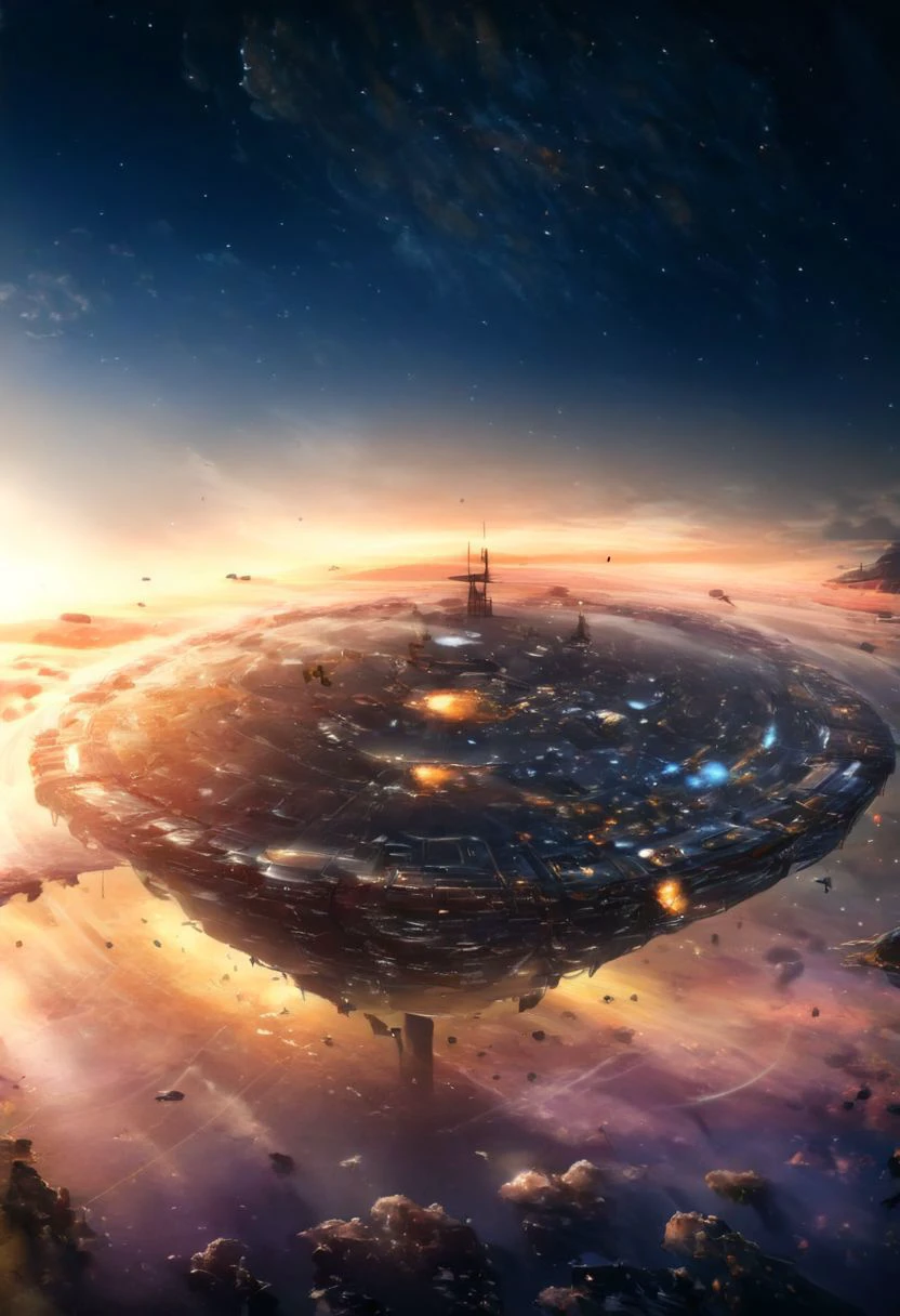 photorealistic, detailed digital illustration of a futuristic floating city in the middle of the ocean,
ac_neg2, archiaerialview, architecture, sunset, day, night, PEEpicLand, illustration, spstation,
<lora:xl_more_art-full_v1:0.4>, Dramatically lit, <lora:EnvyPanoramaXL01:0.8>, <lora:sdxlaarg_aerial:0.8> archiaerialview, <lora:PE_EpicLand:0.7> PEEpicLand, <lora:EnvyTrypophobiaXL01:1> trypophobia