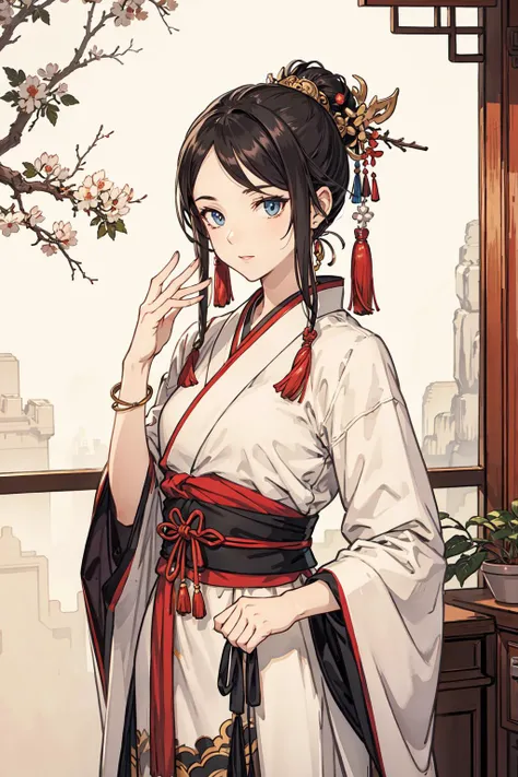 best quality,oriental_detailed background,detailed_hand,orientalpunk
